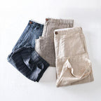 Massimiliano Striped Linen Shorts
