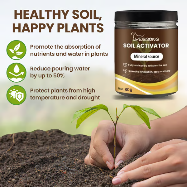 Mejorador de Suelo para Plantas y Jardín