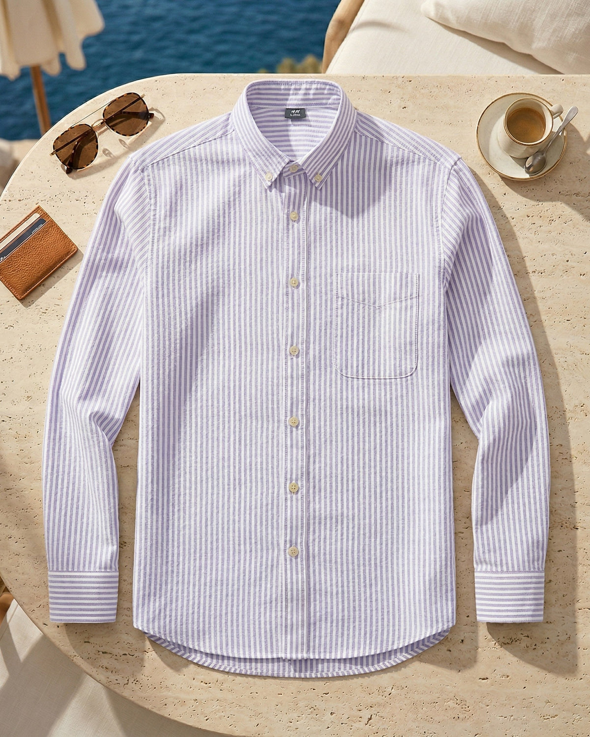 Mirko Work Cotton Button-Down Shirt