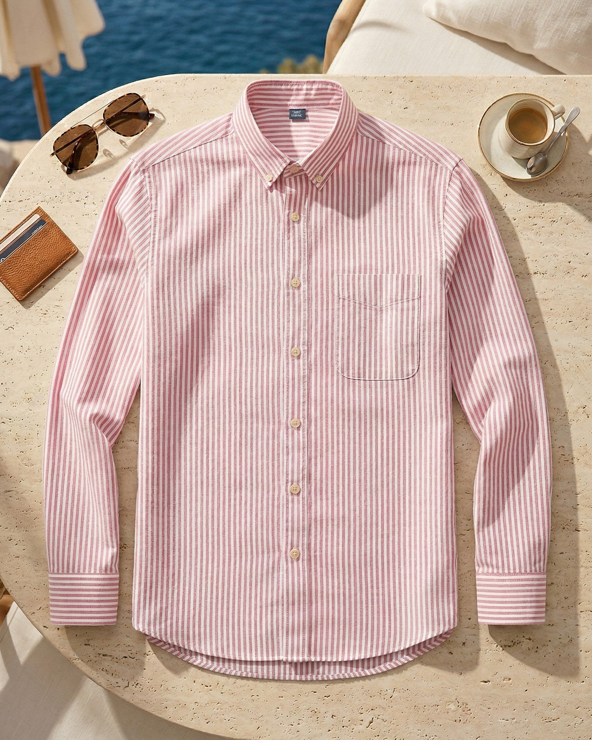 Mirko Work Cotton Button-Down Shirt