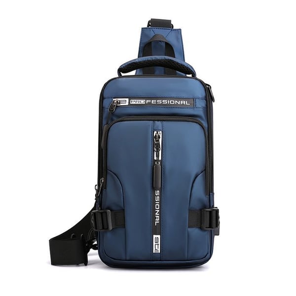 Mochila Cruzada Impermeable para Hombre Multifuncional
