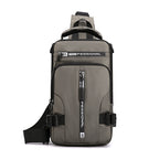 Mochila Cruzada Impermeable para Hombre Multifuncional