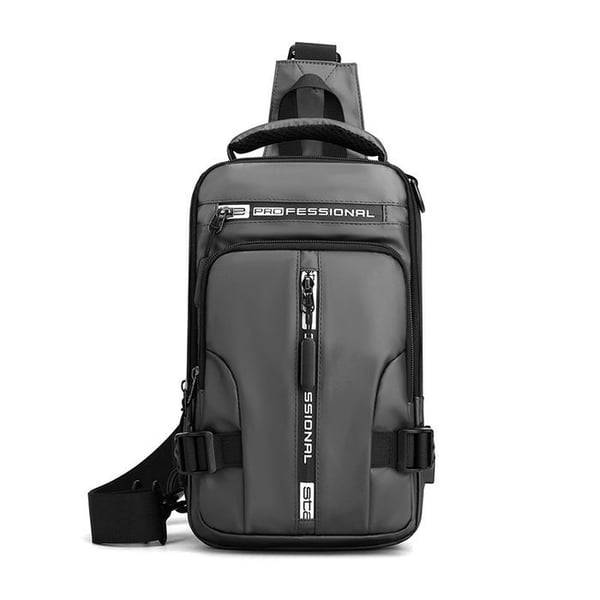 Mochila Cruzada Impermeable para Hombre Multifuncional