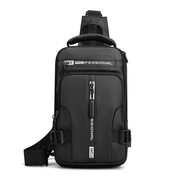 Mochila Cruzada Impermeable para Hombre Multifuncional