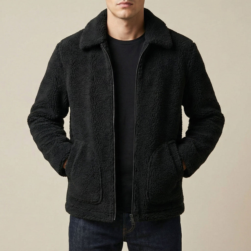Salvatore Reversible Lined Leather Jacket