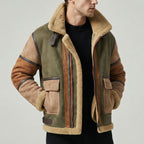 Salvatore Shearling-Lined Leather Jacket