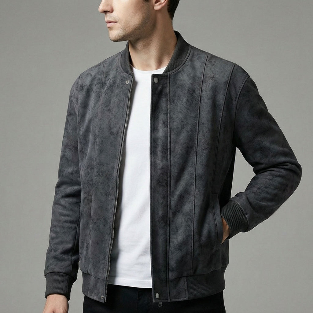 Vittorio Leather Zip Jacket