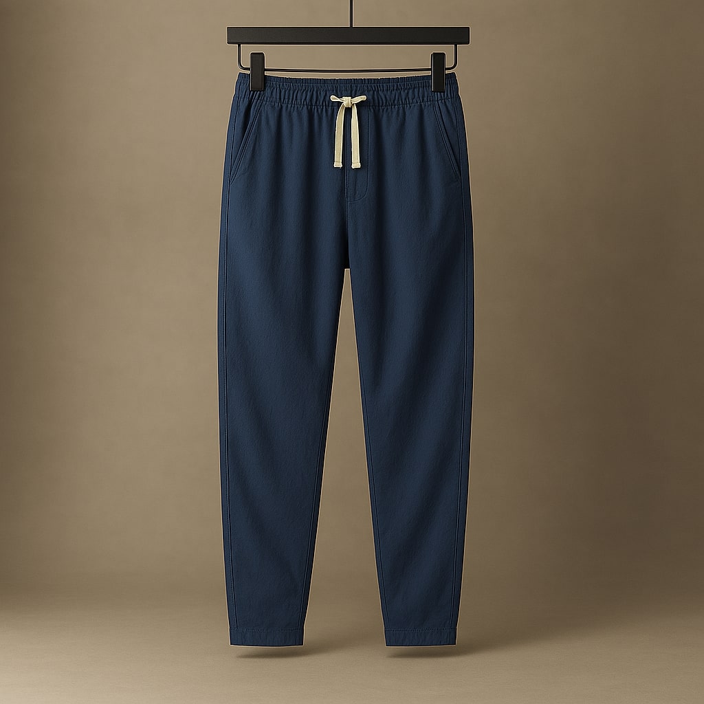 Oscar Casual Cotton Drawcord Pant