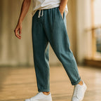Oscar Casual Cotton Drawcord Pant