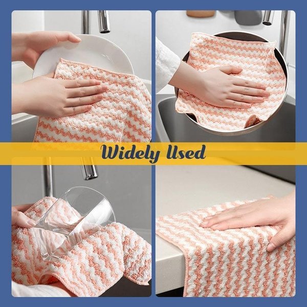 Paños de Microfibra para Limpieza 25 × 25 cm