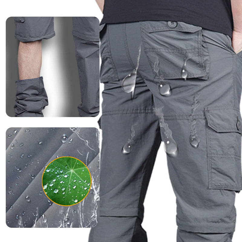 Pantalón Cargo Desmontable 2 en 1 para Hombre Senderismo