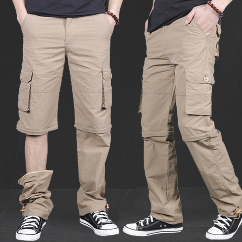 Pantalón Cargo Desmontable 2 en 1 para Hombre Senderismo