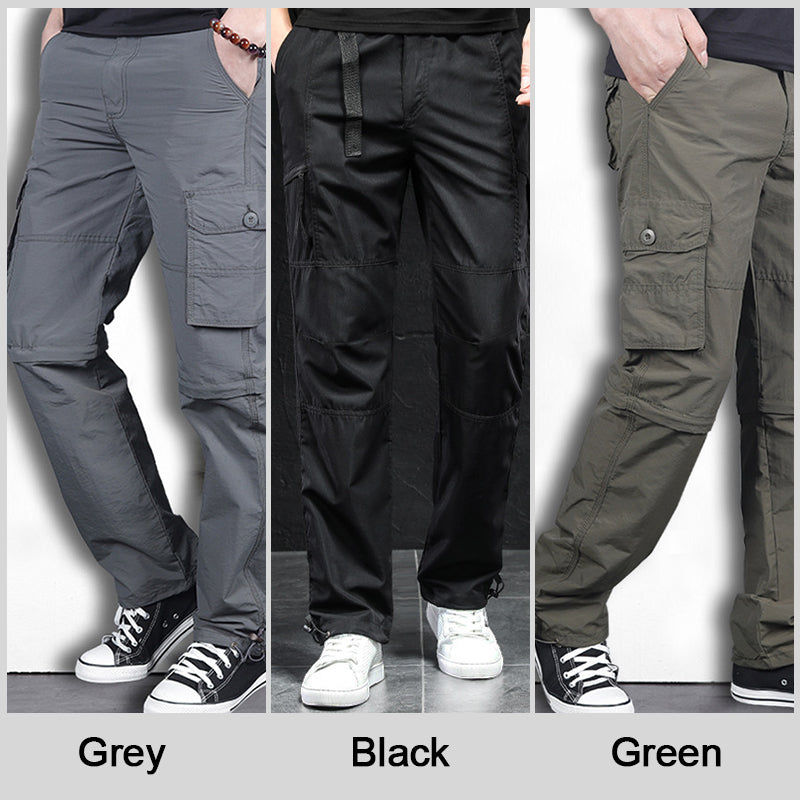 Pantalón Cargo Desmontable 2 en 1 para Hombre Senderismo