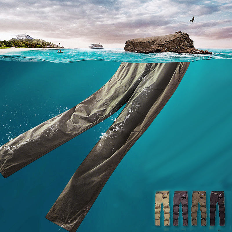 Pantalón Softshell de Secado Rápido para Hombre Tallas Grandes