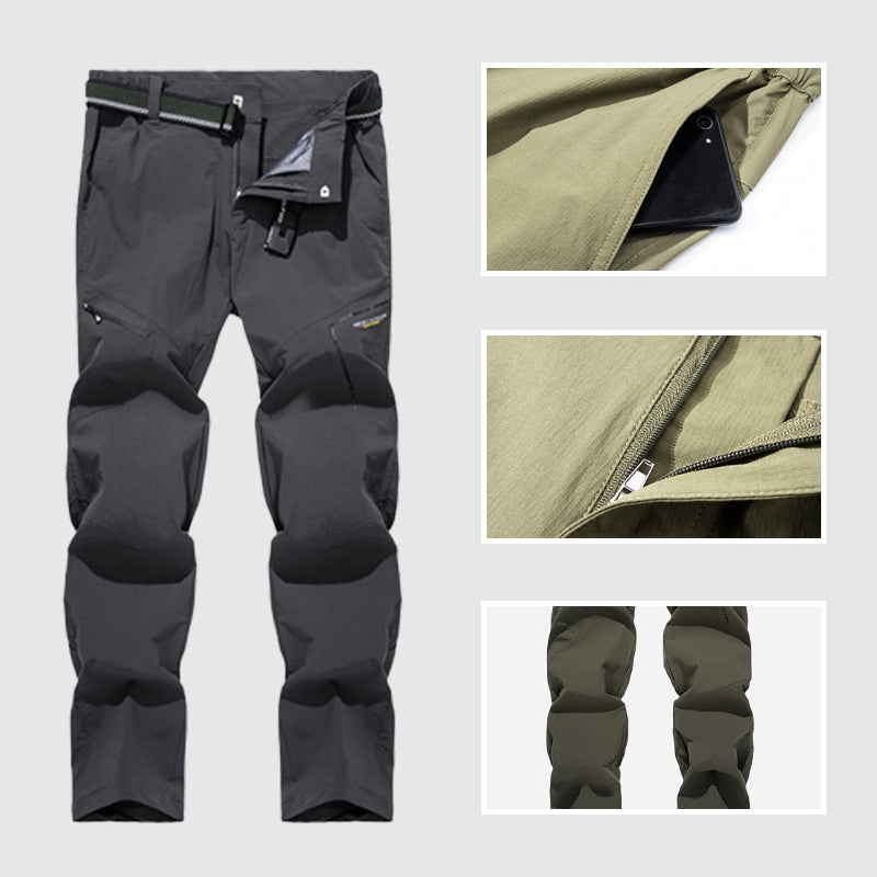 Pantalón Softshell de Secado Rápido para Hombre Tallas Grandes