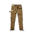 Pantalón Cargo Táctico para Hombre de Algodón Multibolsillos