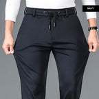 Pantalón Deportivo Recto de Algodón Mercerizado para Hombre