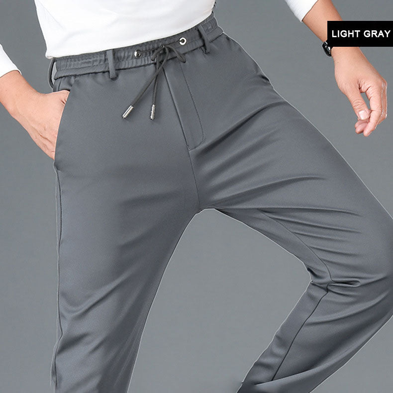 Pantalón Deportivo Recto de Algodón Mercerizado para Hombre