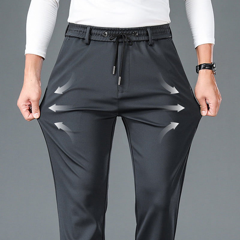 Pantalón Deportivo Recto de Algodón Mercerizado para Hombre