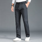 Pantalón Deportivo Recto de Algodón Mercerizado para Hombre