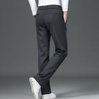 Pantalón Deportivo Recto de Algodón Mercerizado para Hombre
