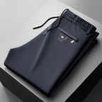 Pantalón Deportivo Recto de Algodón Mercerizado para Hombre