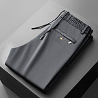 Pantalón Deportivo Recto de Algodón Mercerizado para Hombre