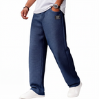 Pantalón Holgado de Punto Waffle para Hombre