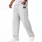 Pantalón Holgado de Punto Waffle para Hombre