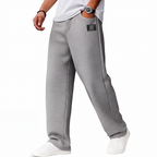 Pantalón Holgado de Punto Waffle para Hombre