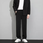 Pantalón de Pierna Amplia para Hombre con Cordón