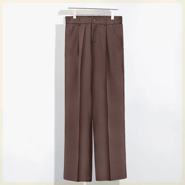 Pantalón de Pierna Amplia para Hombre con Cordón