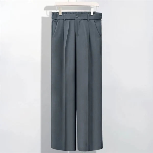Pantalón de Pierna Amplia para Hombre con Cordón