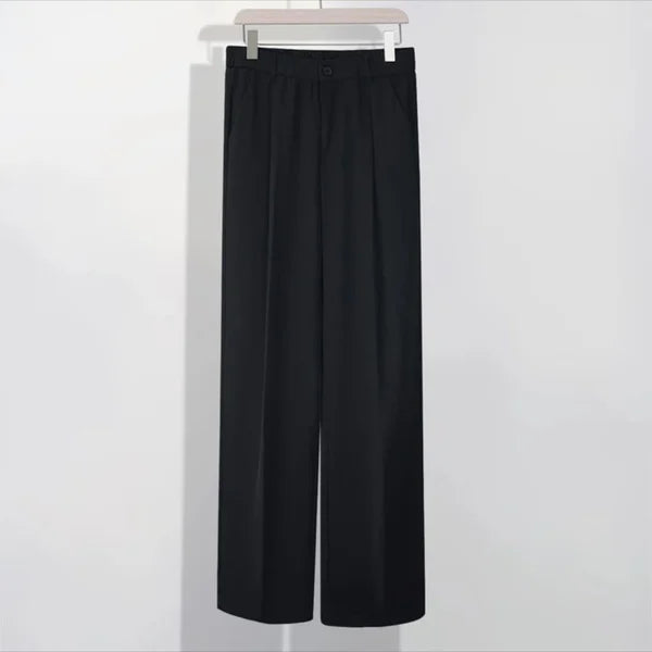 Pantalón de Pierna Amplia para Hombre con Cordón