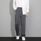 Pantalón de Pierna Amplia para Hombre con Cordón