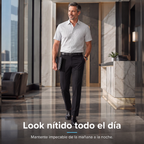 Pantalón de Vestir de Seda Fría para Hombre