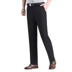 Pantalón de Vestir de Seda Fría para Hombre