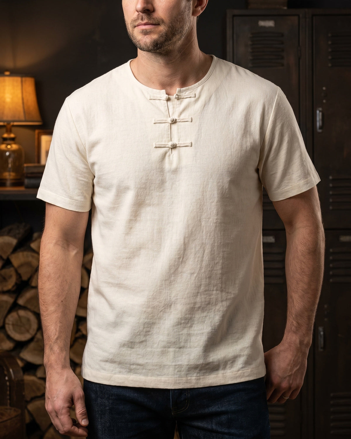 Paolo Cotton Linen T-Shirt