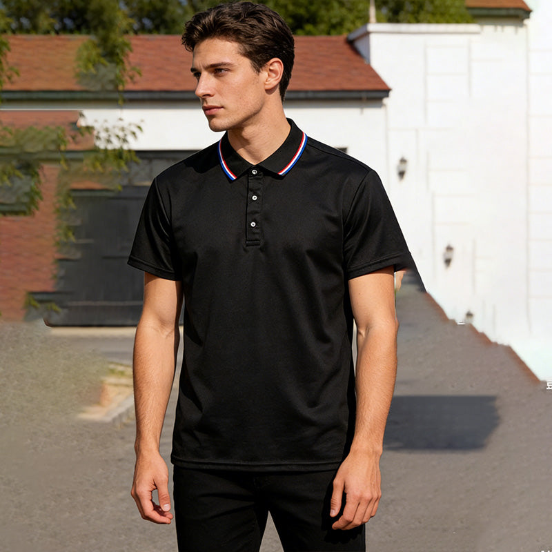 Paquete de Polos para Hombre Sin Arrugas 4 o 6 Piezas