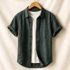 Pellegrino Linen Short Sleeve Shirt