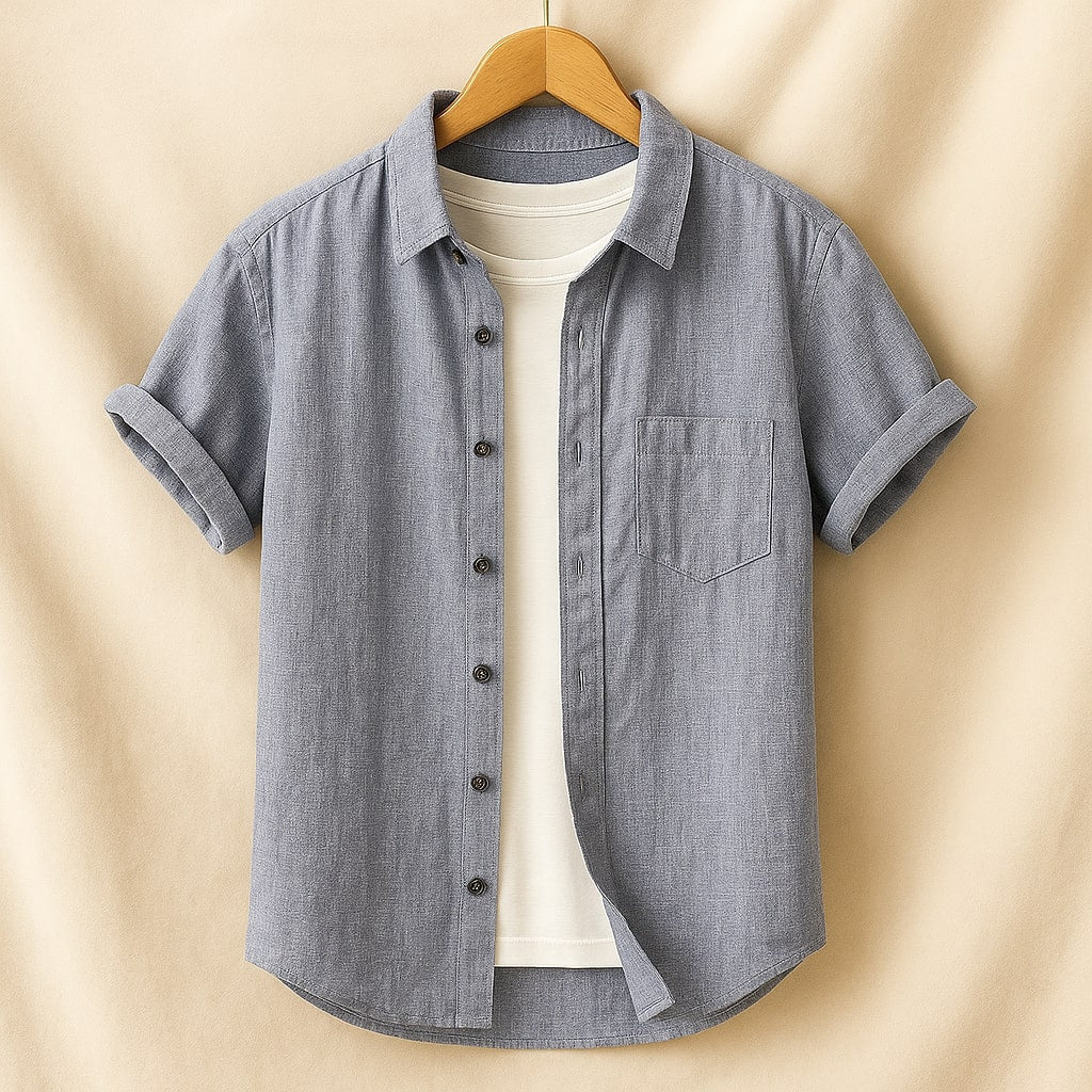Pellegrino Linen Short Sleeve Shirt