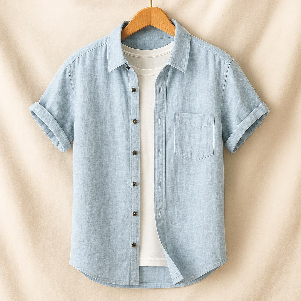 Pellegrino Linen Short Sleeve Shirt