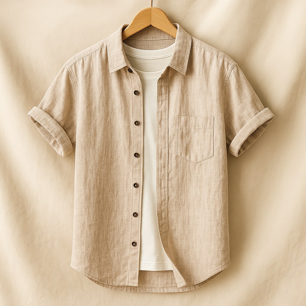 Pellegrino Linen Short Sleeve Shirt