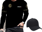 Playera Manga Larga Estampado México para Hombre
