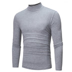 Playera Térmica de Cuello Alto para Hombre Algodón