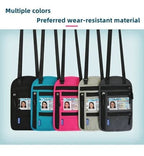 Porta Pasaporte de Cuello con Bloqueo RFID
