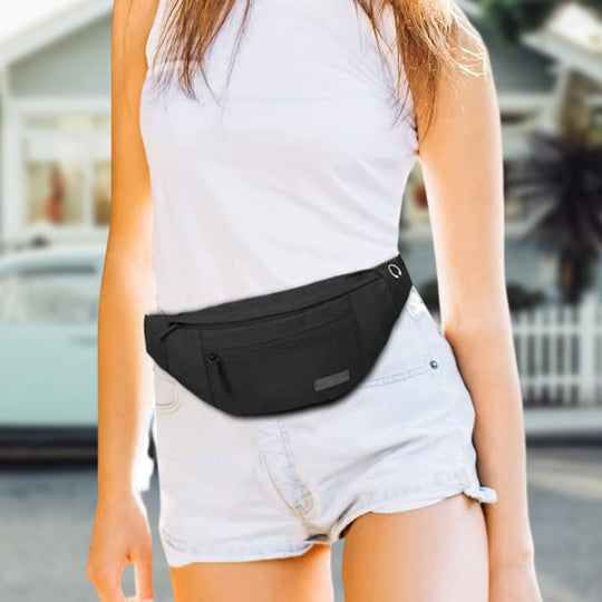 Riñonera Grande para Hombre Tipo Bandolera