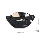 Riñonera Grande para Hombre Tipo Bandolera