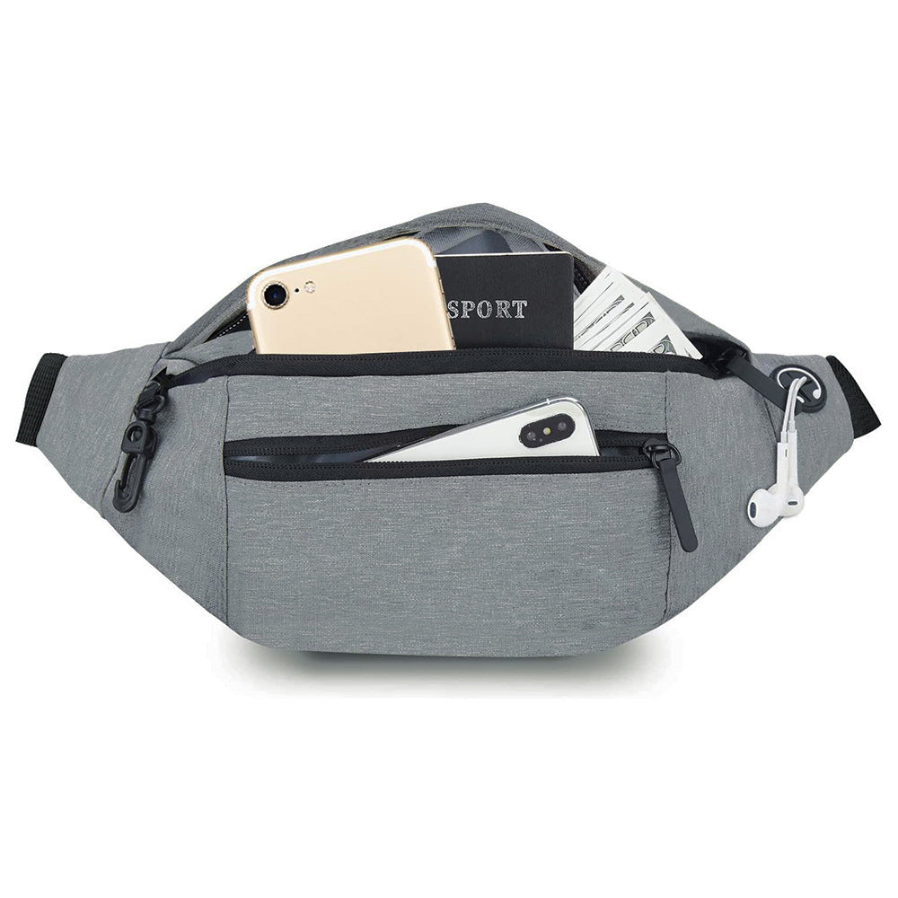 Riñonera Grande para Hombre Tipo Bandolera