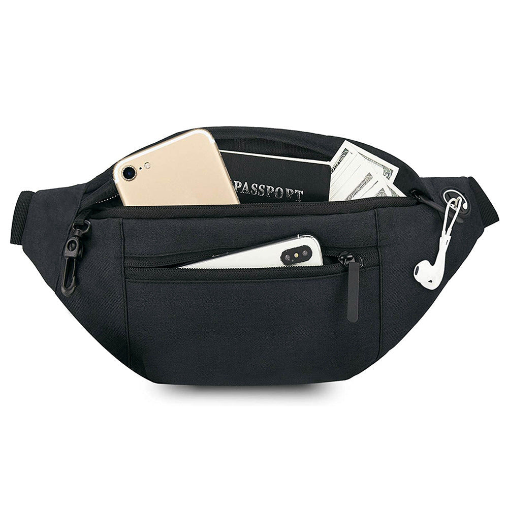 Riñonera Grande para Hombre Tipo Bandolera